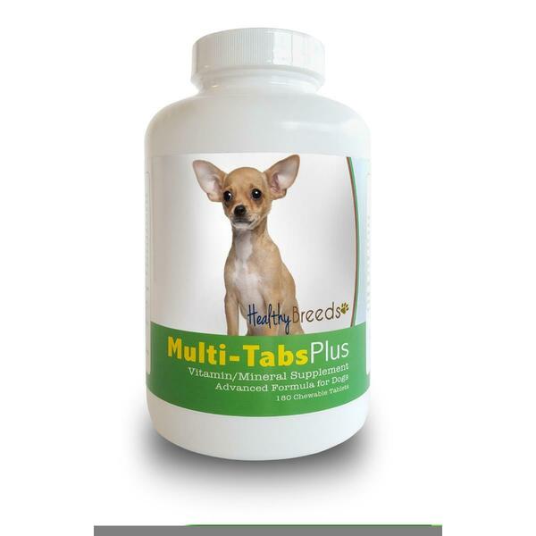 Healthy Breeds Chihuahua Multi-Tabs Plus Chewable Tablets, 180PK 840235139980